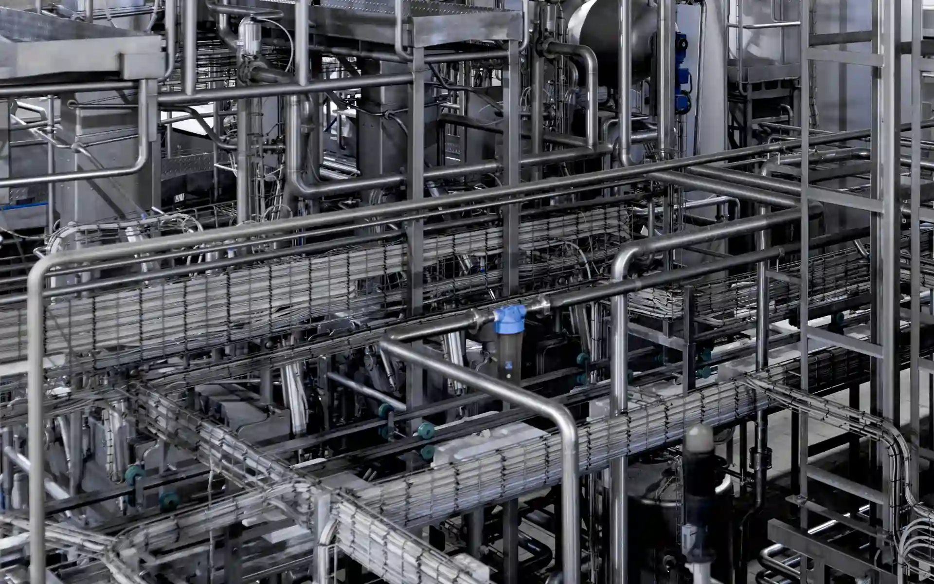 Lebensmittelindustrie Rohrleitungen
